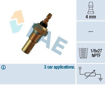 Kylvätsketemperatursensor - Sensor, kylmedelstemperatur FAE 32460