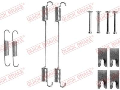 Bromstrummedelar - Tillbehörssats, bromsbackar QUICK BRAKE 105-0862