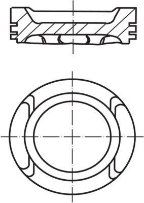 Kolv - Kolv MAHLE 030 60 13