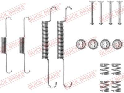 Bromstrummedelar - Tillbehörssats, bromsbackar QUICK BRAKE 105-0556