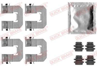 Bromssystem tillbehör - Tillbehörssats, skivbromsbelägg QUICK BRAKE 109-1856