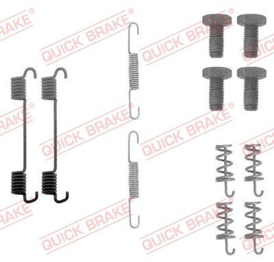 Handbroms delar - Tillbehörssats, bromsbackar, parkeringsbroms QUICK BRAKE 105-0622