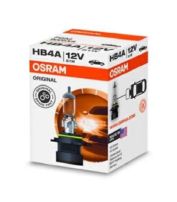 Dimljuslampa - Glödlampa, dimstrålkastare OSRAM 9006XS