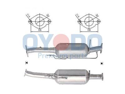 Dieselpartikelfilter - Sot-/partikelfilter, avgassystem OYODO 20N0128-OYO