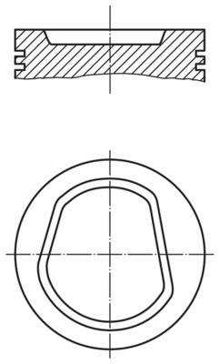 Kolv - Kolv MAHLE 030 42 02