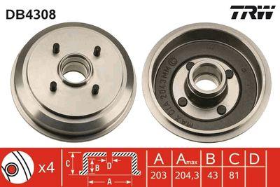 Bromstrummor - Bromstrumma TRW DB4308