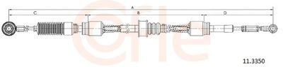Kabel, manuell växellåda - Vajer, manuell transmission COFLE 92.11.3350
