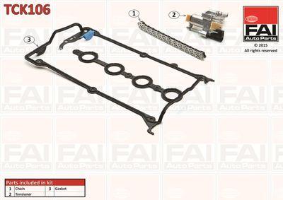 Kamkedjesats - Transmissionskedjesats FAI AUTOPARTS TCK106