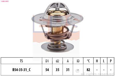 Termostat - Termostat, kylmedel EPS 1.880.380S