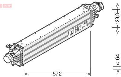 Intercooler - Laddluftkylare DENSO DIT20006