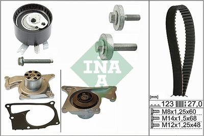 Vattenpump + kamremssats - Vattenpump + kuggremssats INA 530 0197 32