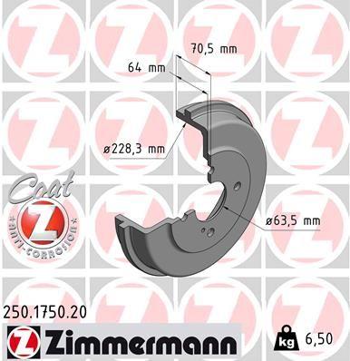 Bromstrummor - Bromstrumma ZIMMERMANN 250.1750.20