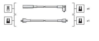 Tändkabel - Tändkabelsats MAGNETI MARELLI 941318111023