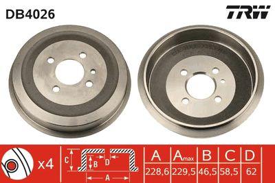 Bromstrummor - Bromstrumma TRW DB4026