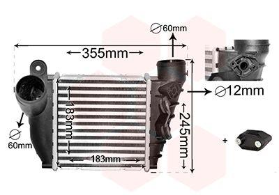 Intercooler - Laddluftkylare VAN WEZEL 58004200