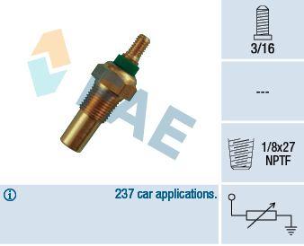 Kylvätsketemperatursensor - Sensor, kylmedelstemperatur FAE 32010