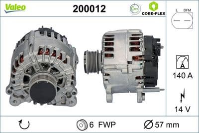 Generator - Generator VALEO 200012