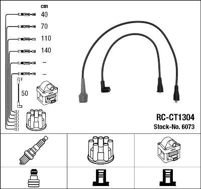 Tändkabel - Tändkabelsats NGK 6073