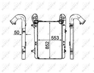 Intercooler - Laddluftkylare NRF 30200