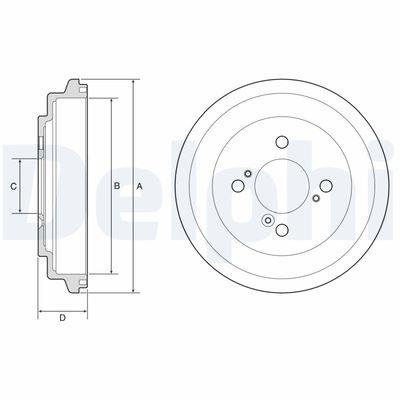 Bromstrummor - Bromstrumma DELPHI BF596