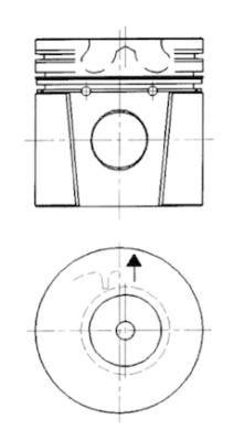 Kolv - Kolv KOLBENSCHMIDT 94502630