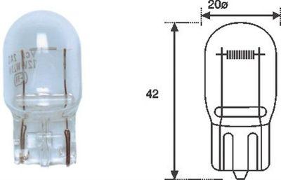 Kombinationsbakljuslampa - Glödlampa, baklykta MAGNETI MARELLI 002052200000