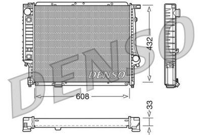 Kylare - Kylare, motorkylning DENSO DRM05053