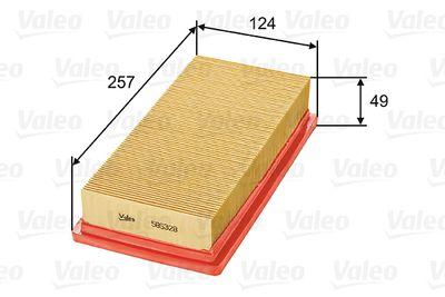 Luftfilter - Luftfilter VALEO 585328