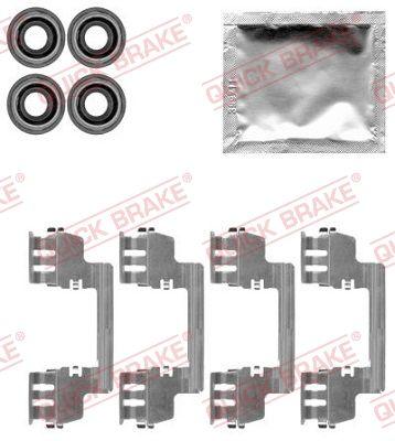 Bromssystem tillbehör - Tillbehörssats, skivbromsbelägg QUICK BRAKE 109-1784