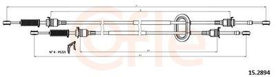 Kabel, manuell växellåda - Vajer, manuell transmission COFLE 92.15.2894