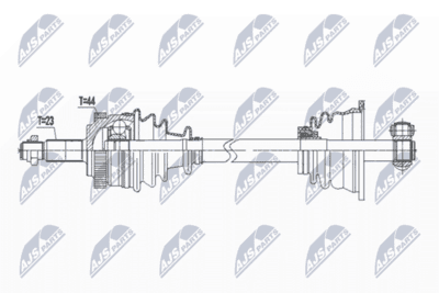 Drivaxel - Drivaxel NTY NPW-RE-177