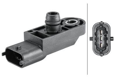 Manifoldtrycksensor (MAP) - Sendor, insugstryck HELLA 6PP 358 152-301