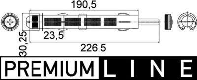 Torkfilter - Torkare,m klimatanläggning MAHLE AD 289 000P