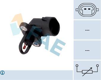 Sensor, utomhustemperatur - sensor, yttertemperatur FAE 33506