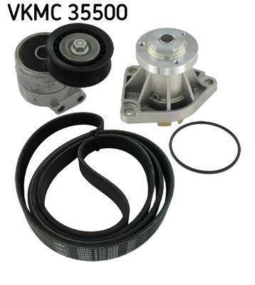 Vattenpump + serpentinremsats - Vattenpump + spårremssats SKF VKMC 35500