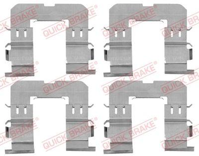 Bromssystem tillbehör - Tillbehörssats, skivbromsbelägg QUICK BRAKE 109-1816