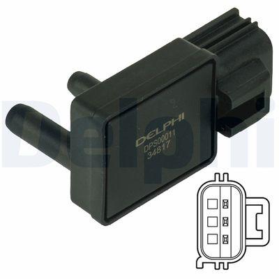 Avgasttryckgivare - Sensor, avgastryck DELPHI DPS00011