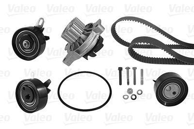 Vattenpump + kamremssats - Vattenpump + kuggremssats VALEO 614646