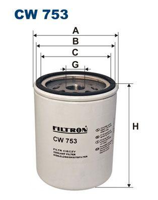 Kylvätskefilter - Kylmedelsfilter FILTRON CW 753