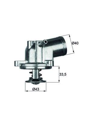 Termostat - Termostat, kylmedel MAHLE TI 21 87