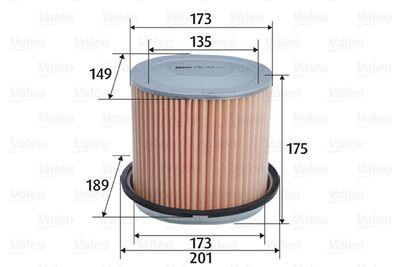 Luftfilter - Luftfilter VALEO 585764