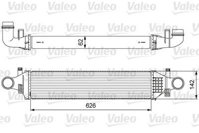 Intercooler - Laddluftkylare VALEO 818623