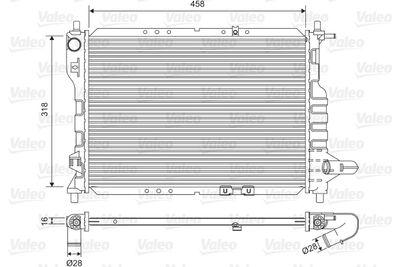 Kylare - Kylare, motorkylning VALEO 701598