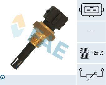 Sändare, insugslufttemperatur - Sensor, insugslufttemperatur FAE 33166