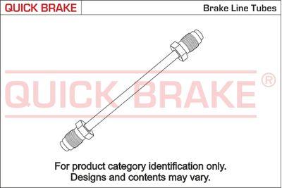 Bromsrör - Bromsledningar QUICK BRAKE CU-0650A-A