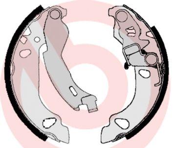 Bromsbackar - Bromsbackar, sats BREMBO S 23 522