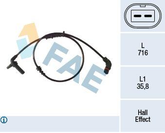 ABS-sensor - ABS-givare FAE 78488