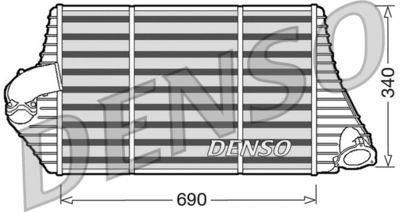 Intercooler - Laddluftkylare DENSO DIT23001