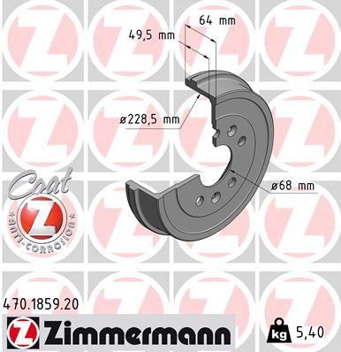 Bromstrummor - Bromstrumma ZIMMERMANN 470.1859.20