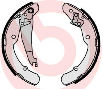 Bromsbackar - Bromsbackar, sats BREMBO S 85 516